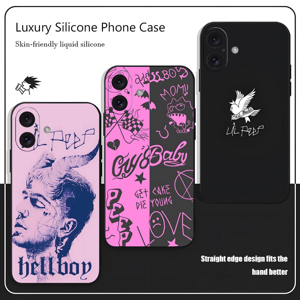 Phone Cases Iphone 17 Pro - L-Lil Peep有名スター人気スマホケース iPhone 17 16 15