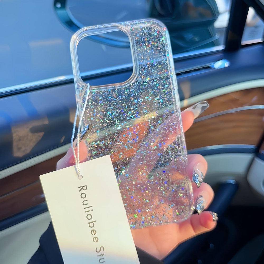 Phone Cases Pinterest - グリッタースパークリングブリンブリンスマホケース iPhone 17 16 15 14