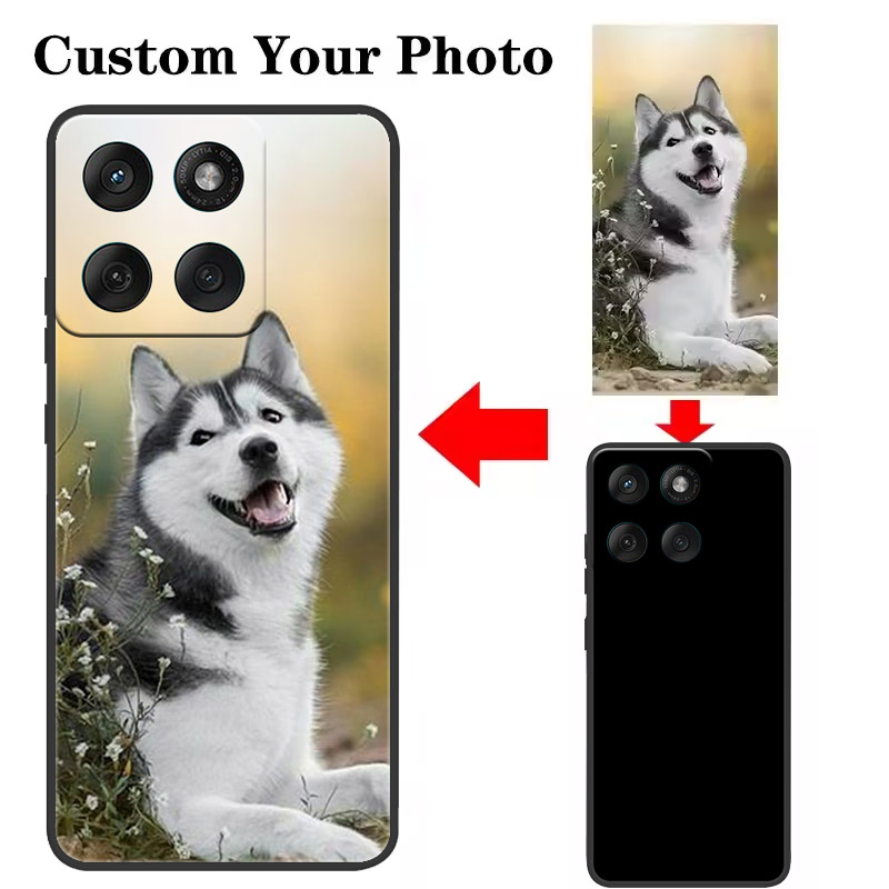 Phone Cases Moto G 2025 - Motorola Moto Edge 60、60S Pro、Edge60 Fusion、Stylus、DIY、パーソナライズ画像カバー、Moto