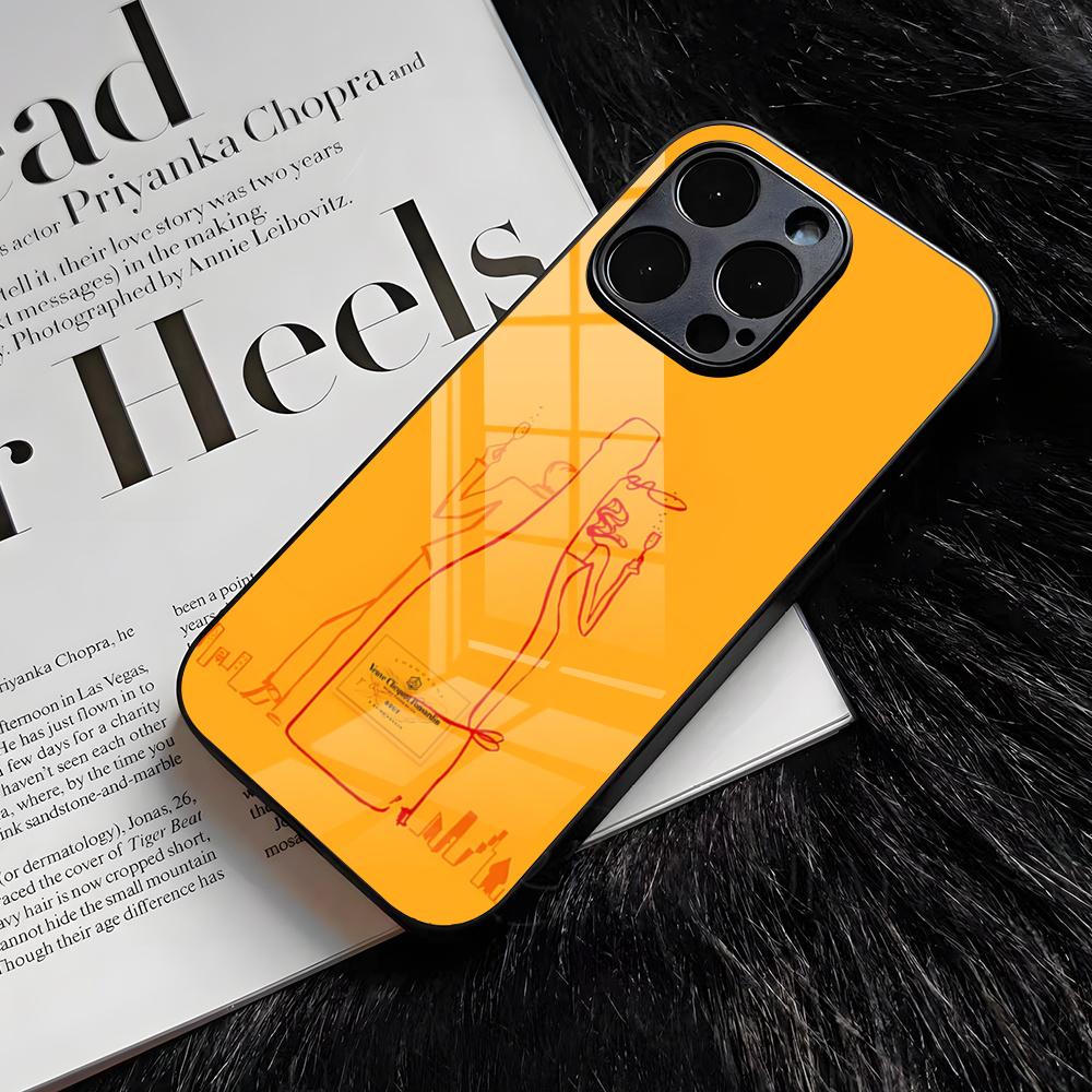 Phone Cases Louis Vuitton - V-Veuve Of C-Clicquot iPhoneケース iPhone 17