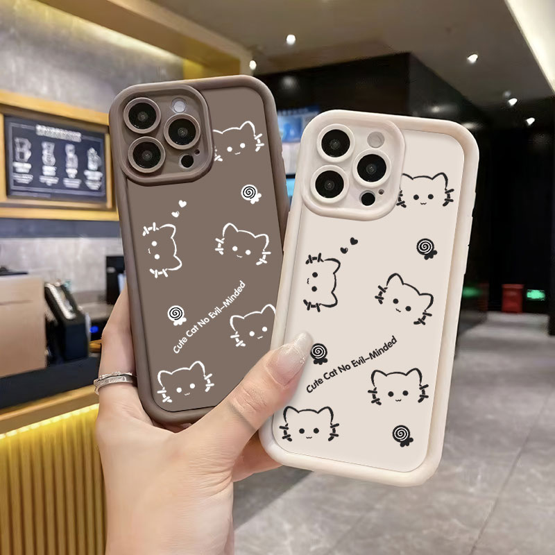 Realme Note 50 - ファッションかわいい猫ケース Realme 注 60X 60 50