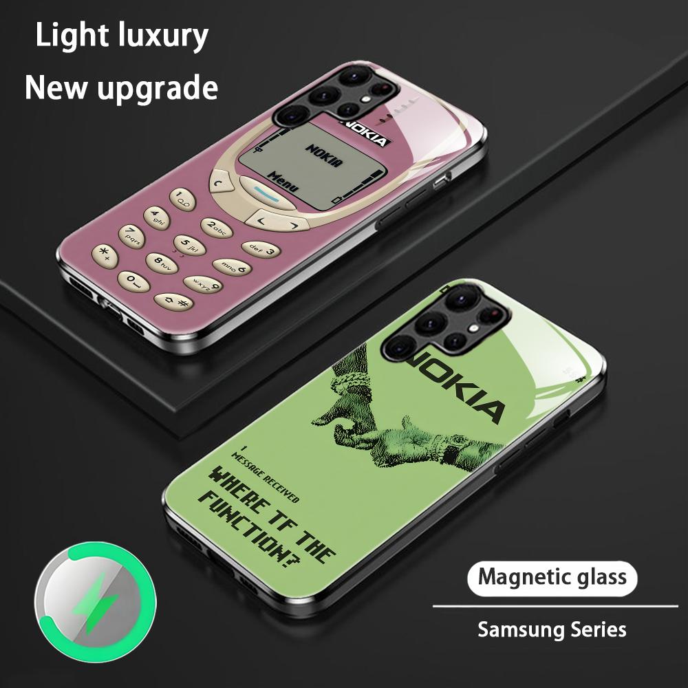 Phone Cases Samsung - クールなN-Nokiaes-sブランドのスマホケース、Samsung S26 S25 S24 S23 S22