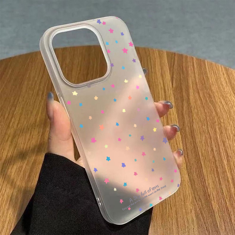 カラフルな星柄のiPhoneケース iPhone 17 14 - Phone Cases Pinterest のレビューと価格