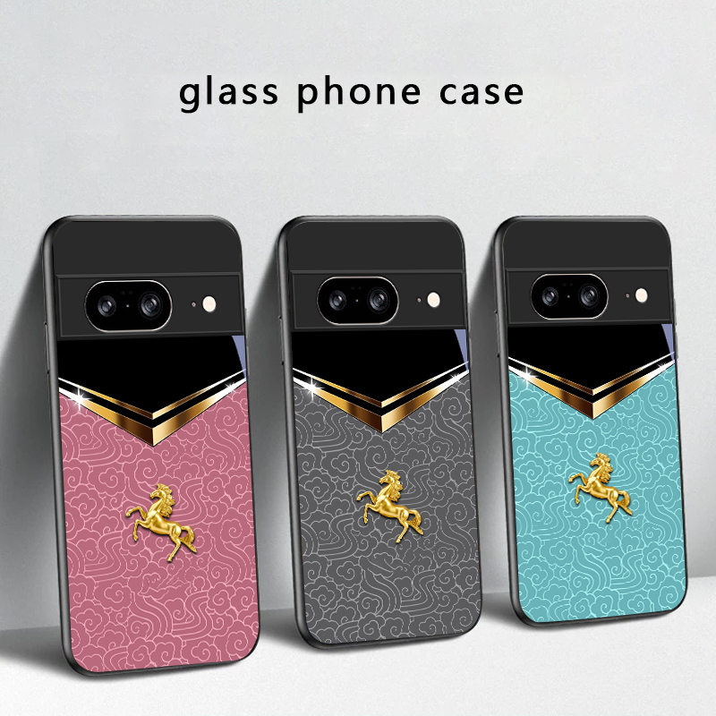 ダークナイトゴールデンホース Google Pixel 8  - Phone Cases Horse のレビューと価格