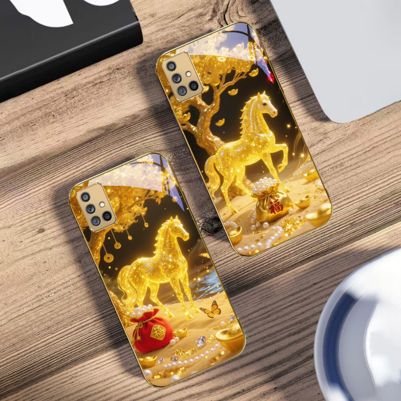 ゴールデンファイティングホース サムスン A01 52S 0 - Phone Cases Horse のレビューと価格
