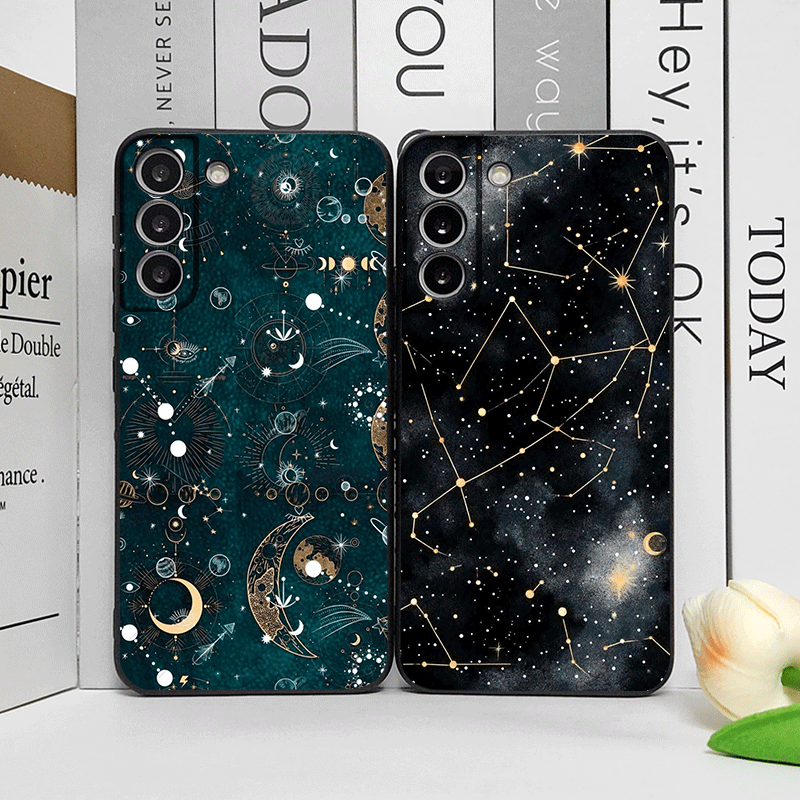 神秘的な星空と月模様のスマホケース OnePlus 12 1 - Phone Cases Oneplus のレビューと価格