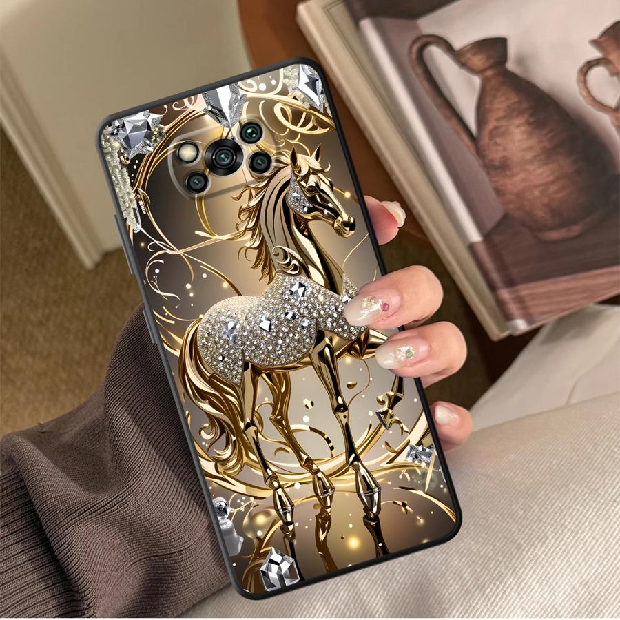 ゴールデンホース ファンダ スマホケース Xiaomi Po - Phone Cases Horse のレビューと価格