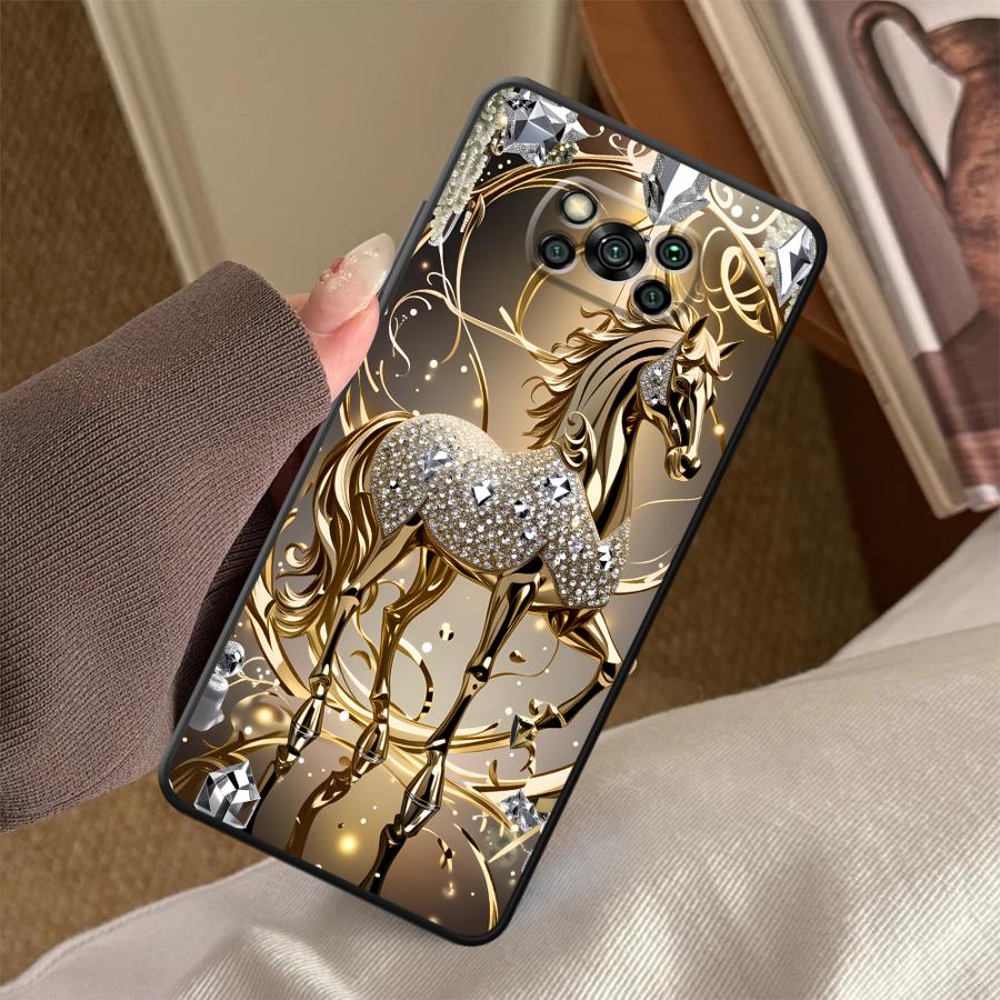 ゴールデンホース ファンダ スマホケース Xiaomi Po - Phone Cases Horse のレビューと価格