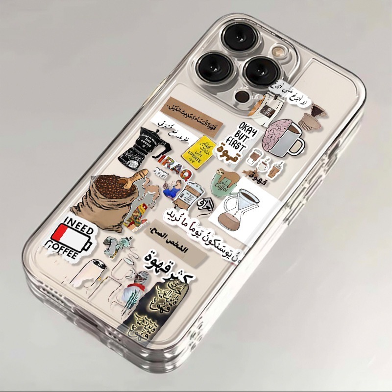 コーヒー柄のiPhoneケース、iPhone 17 Air、 - Phone Cases Durable のレビューと価格