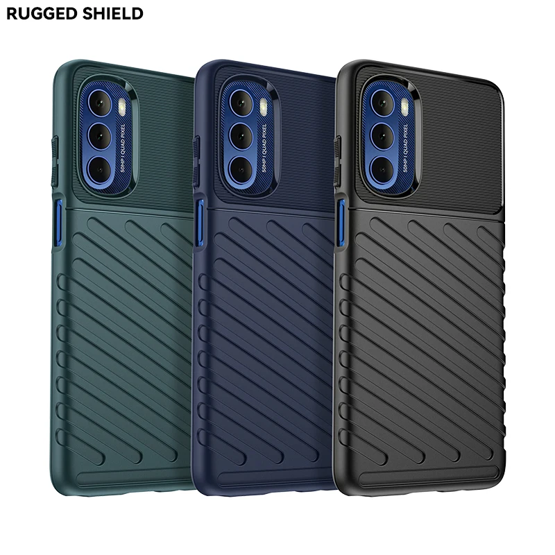耐衝撃性シリコンフォンケース,高級耐衝撃カバー,オートバイ用 - Phone Cases Moto G 2025 のレビューと価格