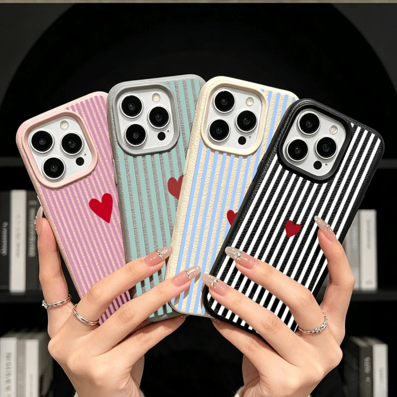 カラフルなストライプハートケース Realme C85 C8 - Realme Note 50 のレビューと価格