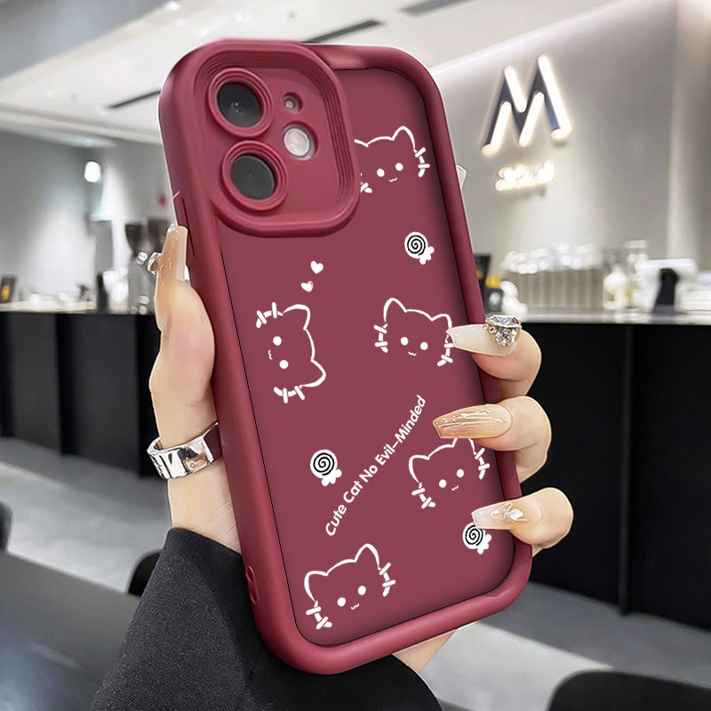 ファッションかわいい猫ケース Realme 注 60X 60 - Realme Note 50 のレビューと価格