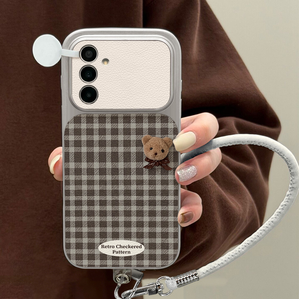 可愛いクマ柄スマホケース Samsung S26 Ultra - Phone Cases Leather のレビューと価格