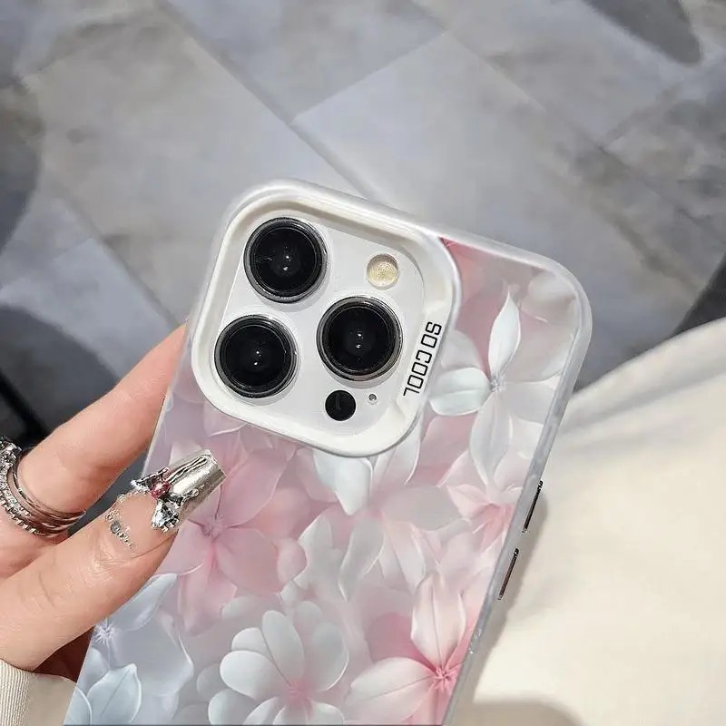 ピンクの花柄ケース iPhone 15Pro 17 16 1 - Phone Cases Durable のレビューと価格