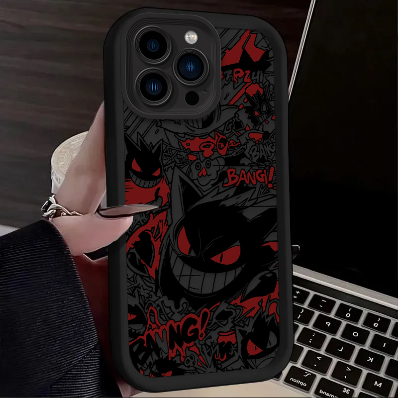 ポケモン ゲンガー グラフィティ スマホケース iPhone - Phone Cases For Iphone 16 のレビューと価格