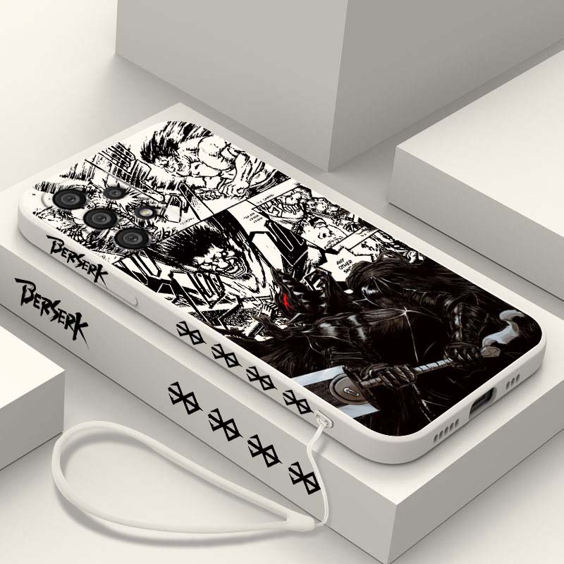 ホットアニメ「ベルセルク」ゾッド・ガッツ柄のSamsung  - Phone Cases Samsung のレビューと価格