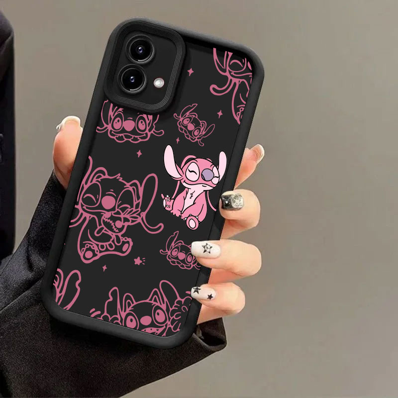 スティッチとエンジェルの漫画風スマホケース Motorola - Phone Cases For Motorola のレビューと価格