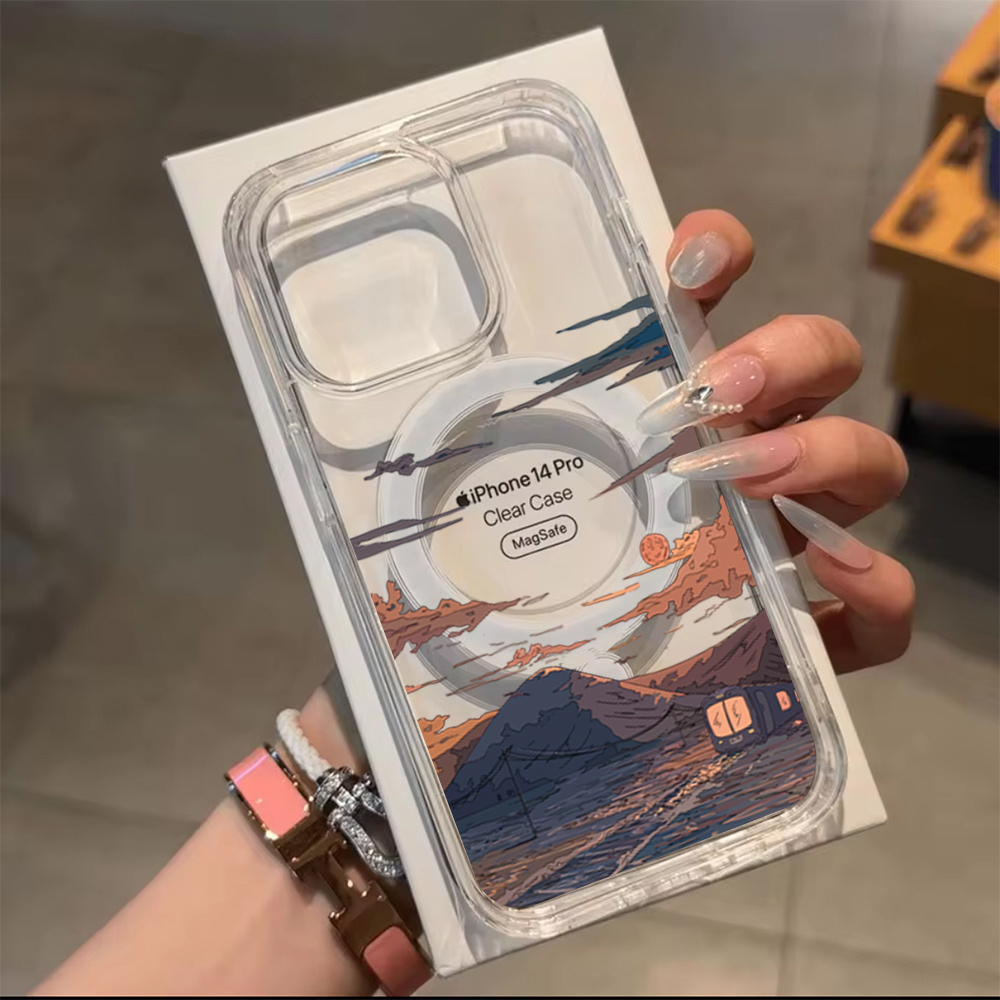 夕焼け柄ファッションスマホケース iPhone 17 Pro - Phone Cases Durable のレビューと価格