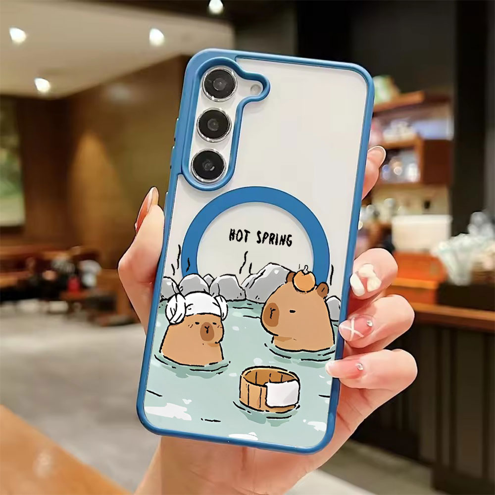 カラートランスペアレント磁気吸着スマホケース Samsung - Phone Cases Samsung S25 Ultra のレビューと価格