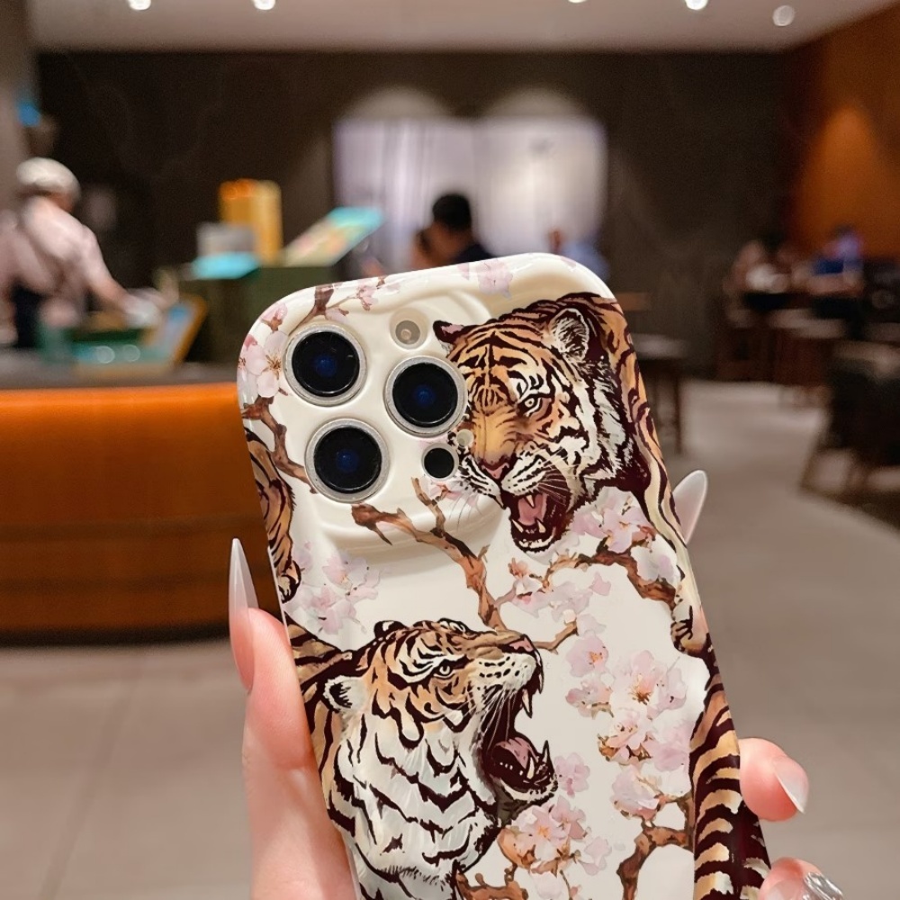 可愛いクマとクールな虎柄のスマホケース iPhone 17  - Phone Cases Xr Cute のレビューと価格