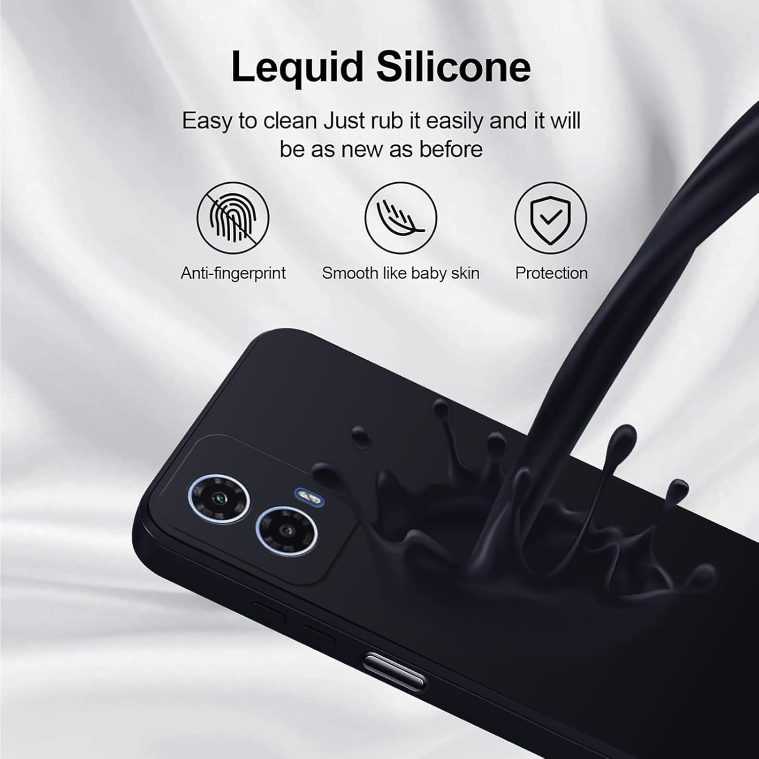 液体シリコーン TPU ケースモトローラモト G85 G35 - Phone Cases Moto G 2025 のレビューと価格